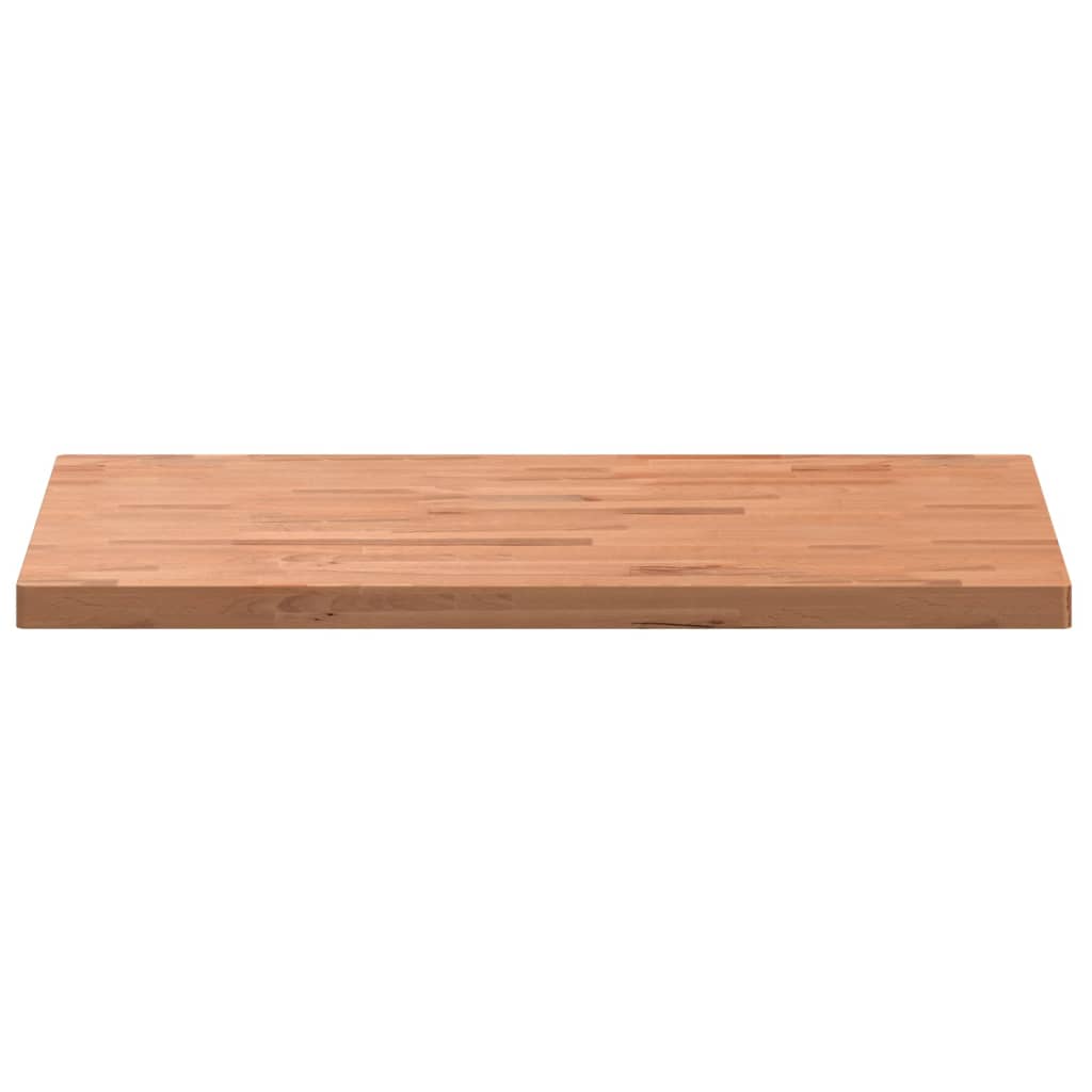 vidaXL Tischplatte 100x60x4 cm Rechteckig Massivholz Buche