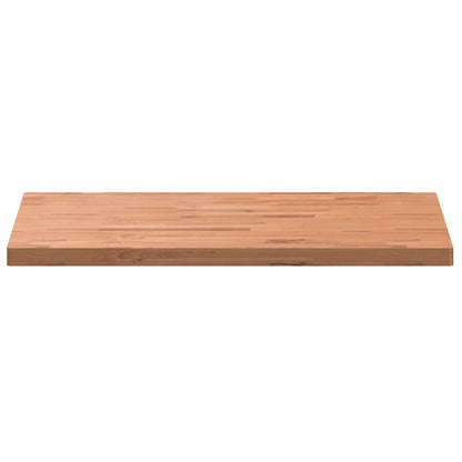 vidaXL Tischplatte 100x60x4 cm Rechteckig Massivholz Buche