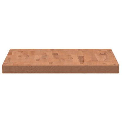 vidaXL Tischplatte 100x60x4 cm Rechteckig Massivholz Buche