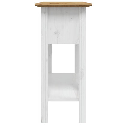 vidaXL Table console BODO marron 91x35x74 cm en pin massif