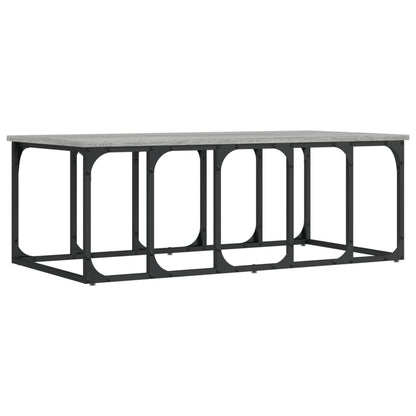 vidaXL Couchtisch Grau Sonoma 100x50x35,5 cm Holzwerkstoff