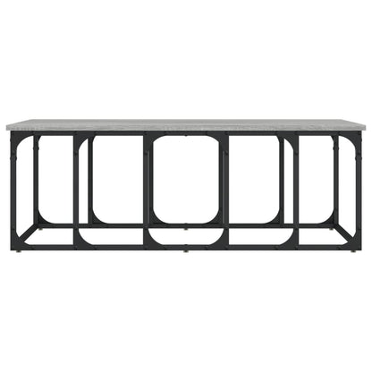 vidaXL Couchtisch Grau Sonoma 100x50x35,5 cm Holzwerkstoff