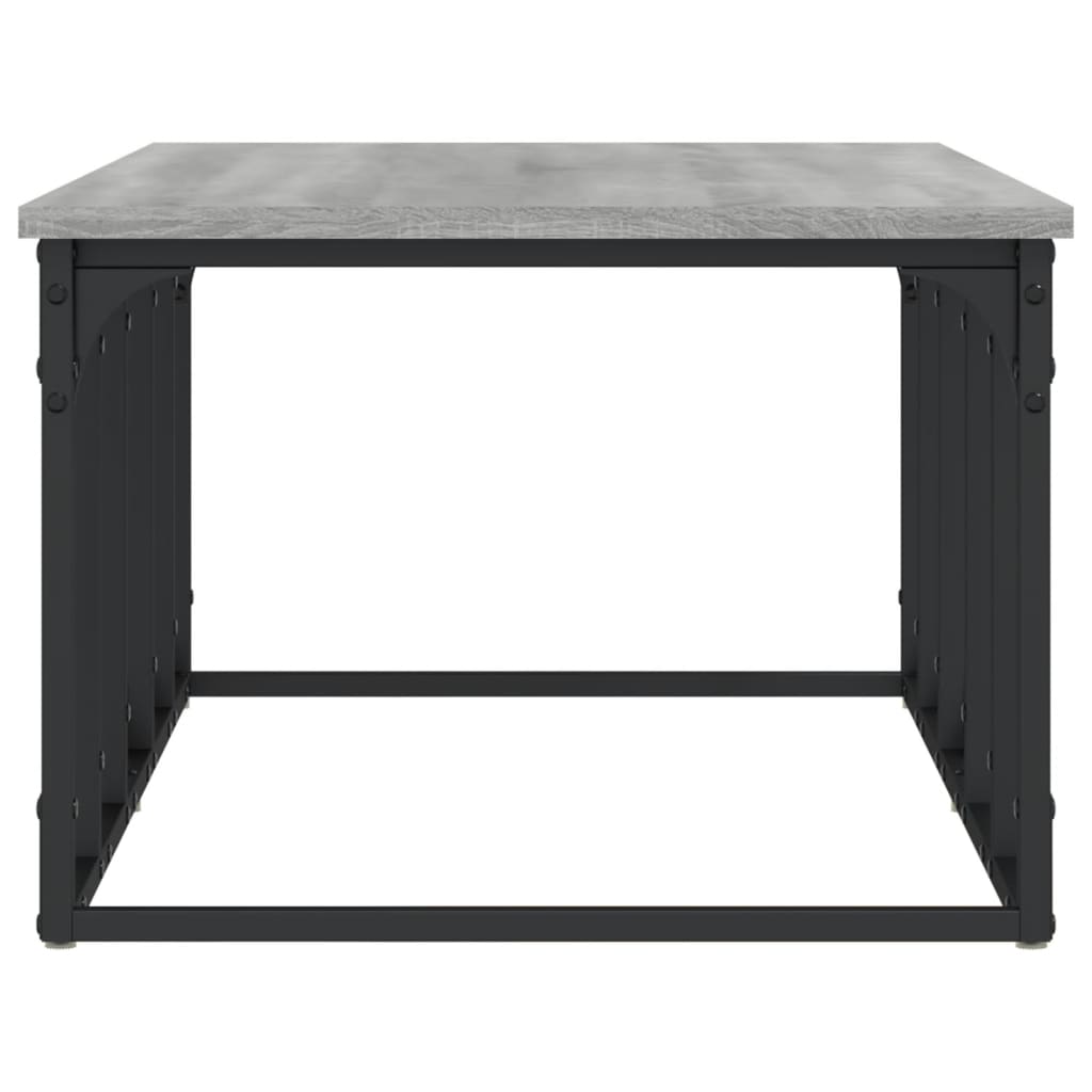 vidaXL Couchtisch Grau Sonoma 100x50x35,5 cm Holzwerkstoff