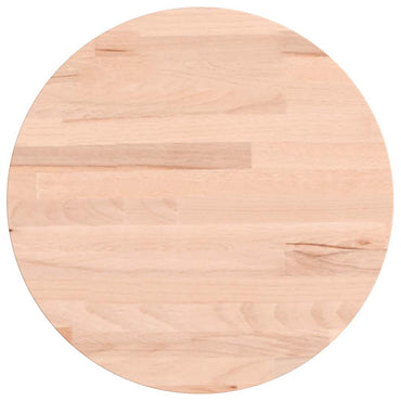 vidaXL Tischplatte Ø30x1,5 cm Rund Massivholz Buche
