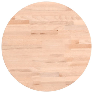 vidaXL Tischplatte Ø40x1,5 cm Rund Massivholz Buche