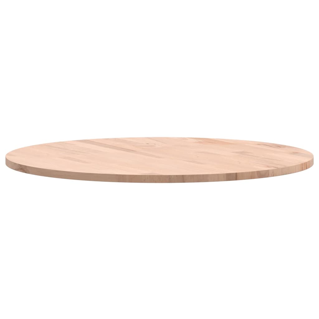 vidaXL Tischplatte Ø60x1,5 cm Rund Massivholz Buche