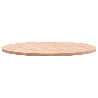 vidaXL Tischplatte Ø90x2,5 cm Rund Massivholz Buche