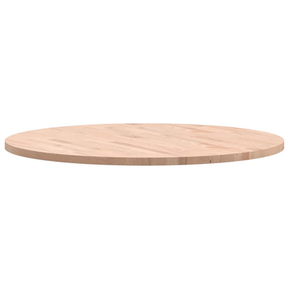 vidaXL Tischplatte Ø90x2,5 cm Rund Massivholz Buche