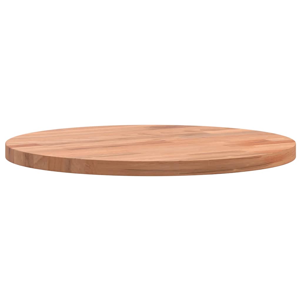 vidaXL Tischplatte Ø30x1,5 cm Rund Massivholz Buche