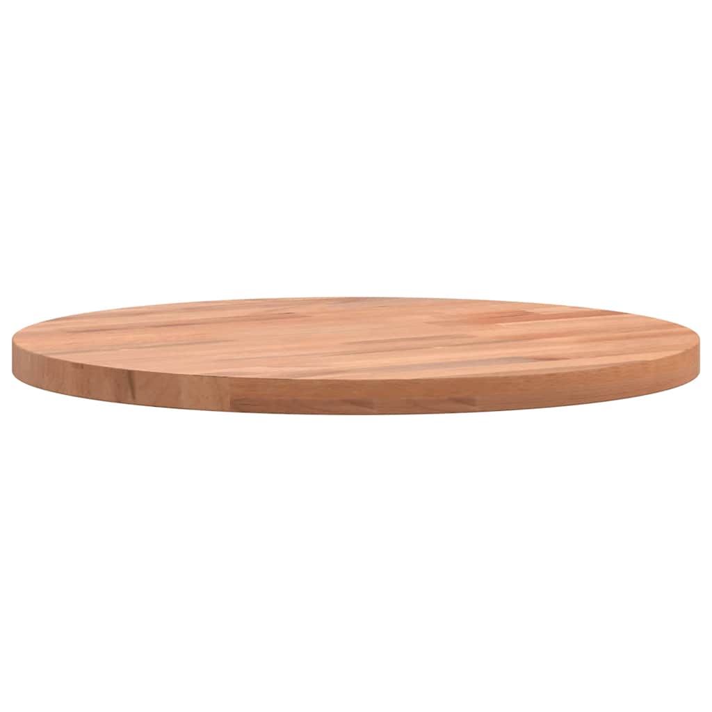 vidaXL Tischplatte Ø30x1,5 cm Rund Massivholz Buche