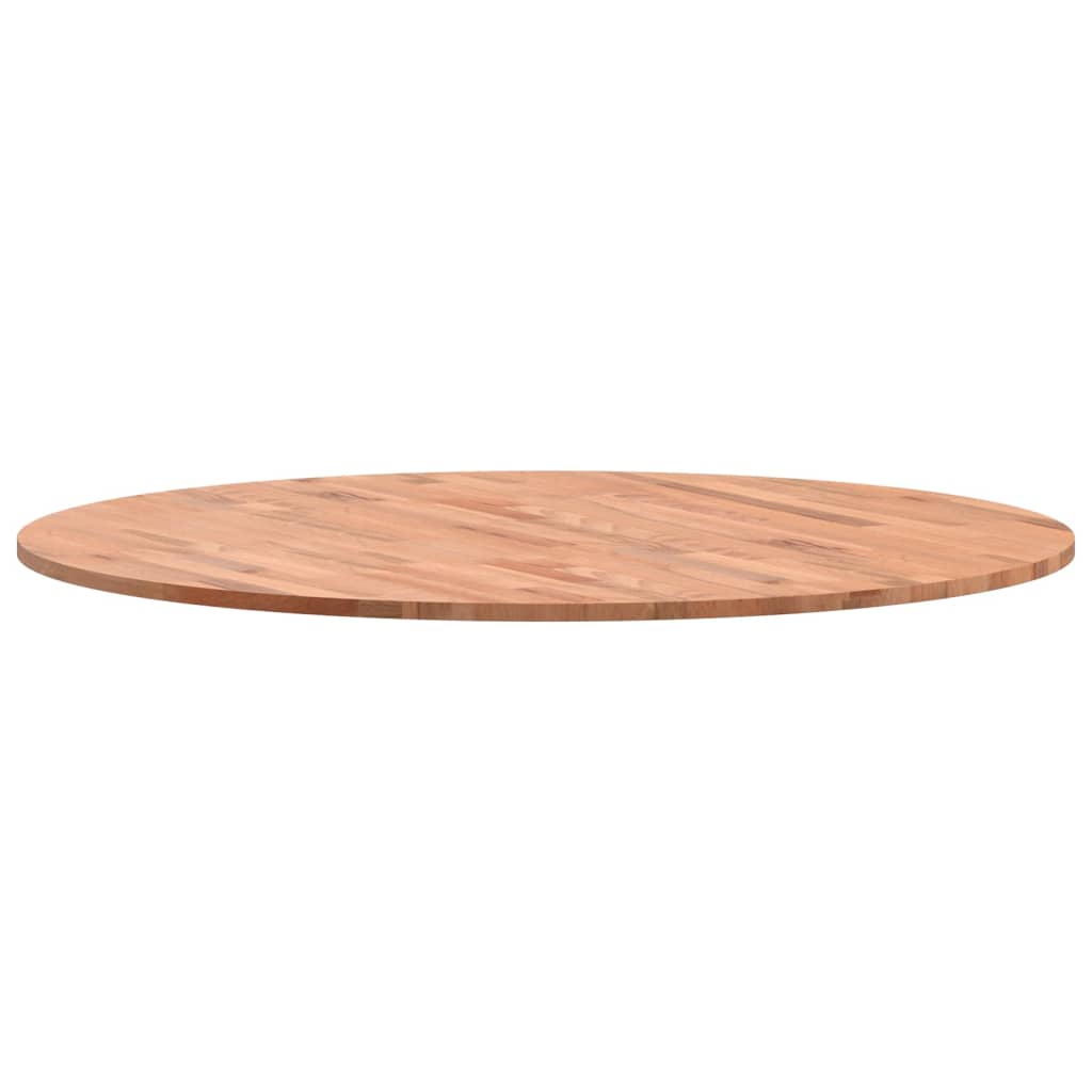 vidaXL Tischplatte Ø90x1,5 cm Rund Massivholz Buche