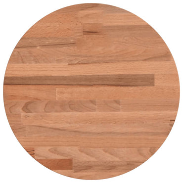 vidaXL Tischplatte Ø30x2,5 cm Rund Massivholz Buche