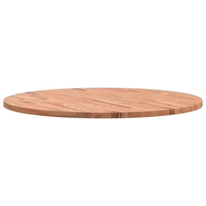 vidaXL Plateau de table Ø90x2,5 cm Rond Hêtre Massif