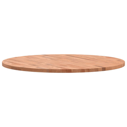 vidaXL Plateau de table Ø90x2,5 cm Rond Hêtre Massif
