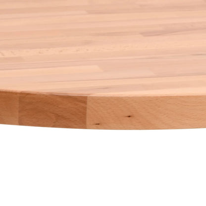 vidaXL Tischplatte Ø30x4 cm Rund Massivholz Buche