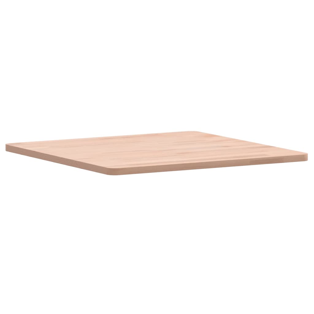 vidaXL Tischplatte 50x50x1,5 cm Quadratisch Massivholz Buche