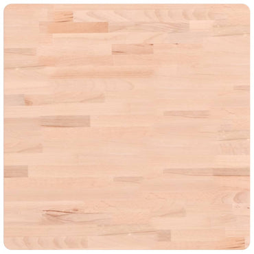 vidaXL Tischplatte 60x60x1,5 cm Quadratisch Massivholz Buche
