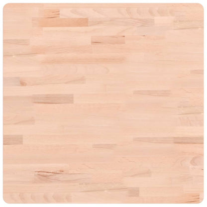vidaXL Tischplatte 60x60x1,5 cm Quadratisch Massivholz Buche