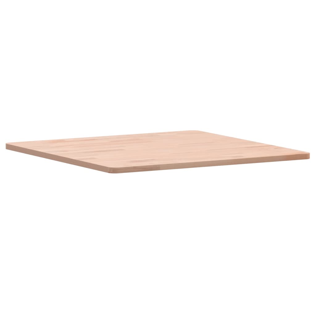 vidaXL Tischplatte 60x60x1,5 cm Quadratisch Massivholz Buche
