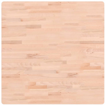 vidaXL Tischplatte 80x80x1,5 cm Quadratisch Massivholz Buche