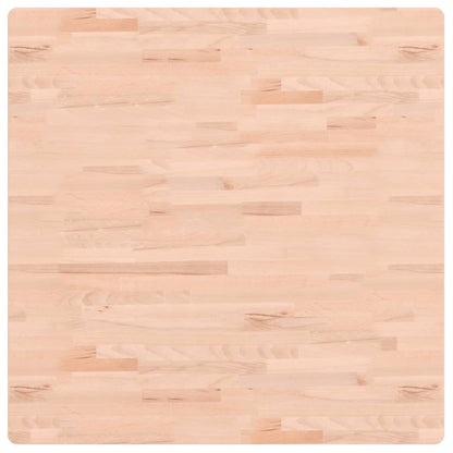 vidaXL Tischplatte 90x90x1,5 cm Quadratisch Massivholz Buche