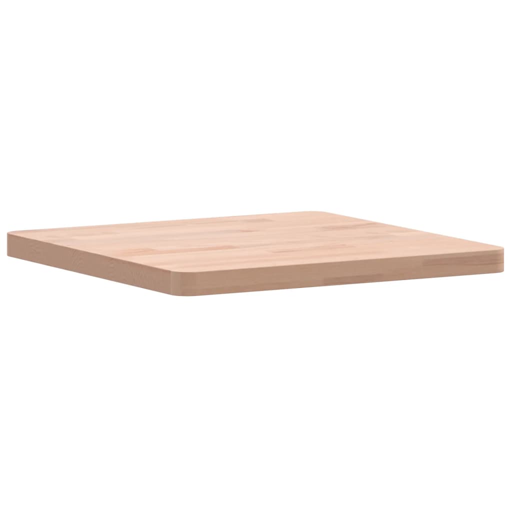vidaXL Tischplatte 40x40x2,5 cm Quadratisch Massivholz Buche