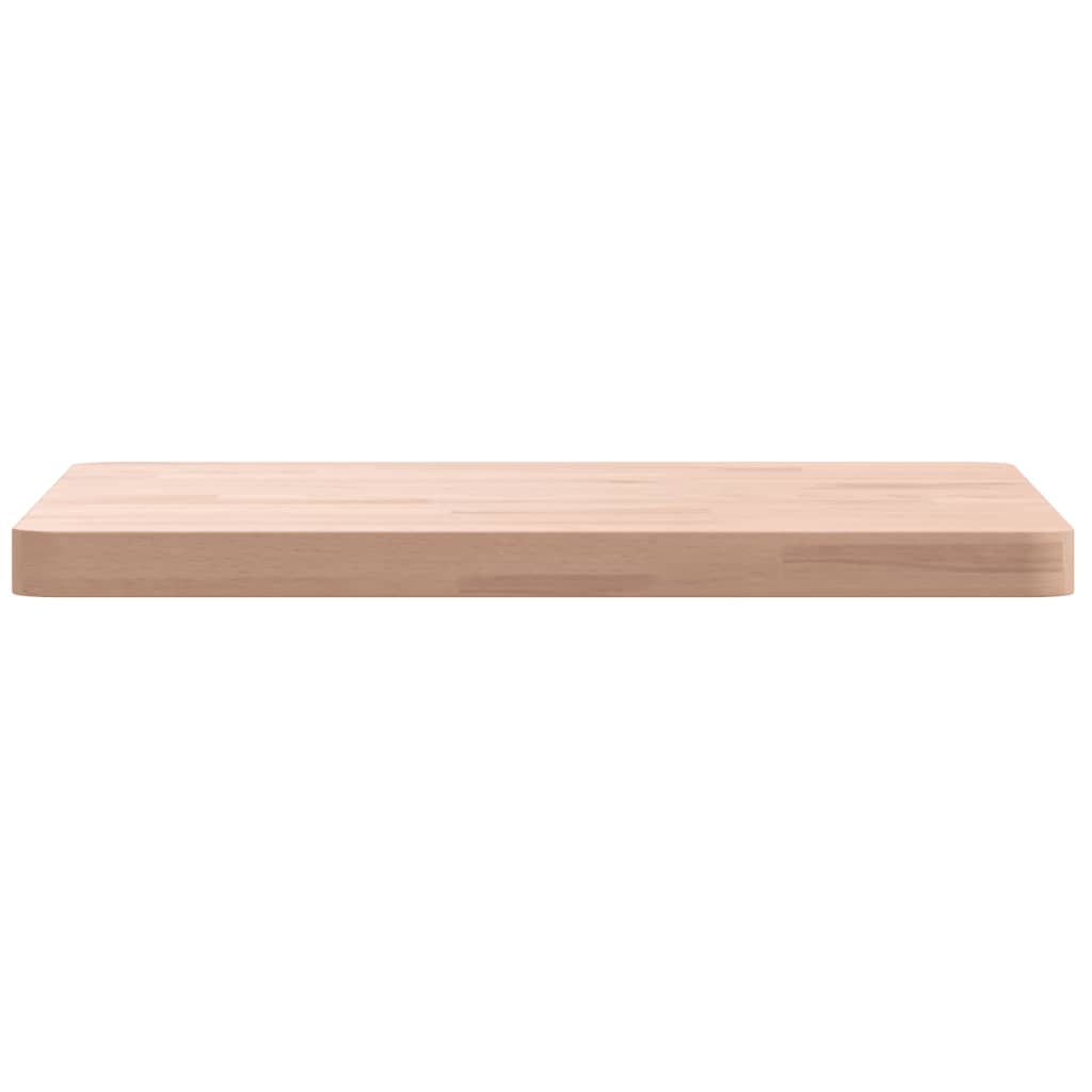 vidaXL Tischplatte 40x40x2,5 cm Quadratisch Massivholz Buche