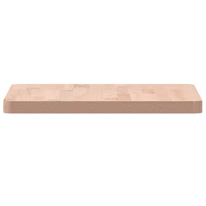vidaXL Tischplatte 40x40x2,5 cm Quadratisch Massivholz Buche