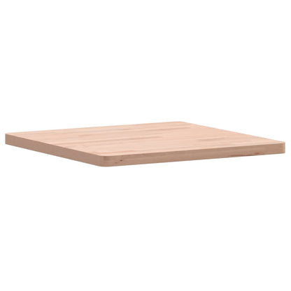 vidaXL Tischplatte 50x50x2,5 cm Quadratisch Massivholz Buche
