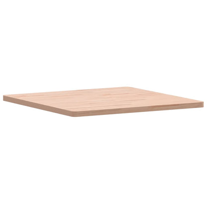 vidaXL Tischplatte 70x70x2,5 cm Quadratisch Massivholz Buche