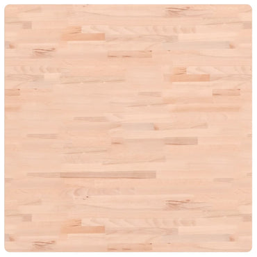 vidaXL Tischplatte 90x90x2,5 cm Quadratisch Massivholz Buche