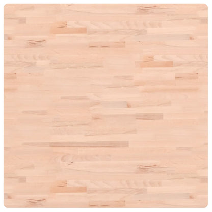 vidaXL Tischplatte 90x90x2,5 cm Quadratisch Massivholz Buche