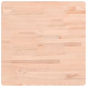 vidaXL Tischplatte 60x60x4 cm Quadratisch Massivholz Buche