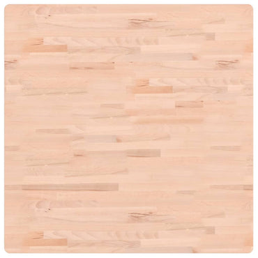 vidaXL Tischplatte 90x90x4 cm Quadratisch Massivholz Buche