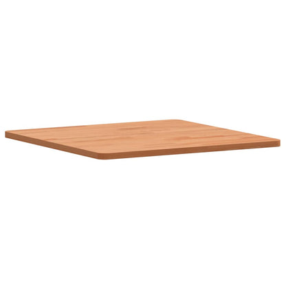 vidaXL Tischplatte 50x50x1,5 cm Quadratisch Massivholz Buche