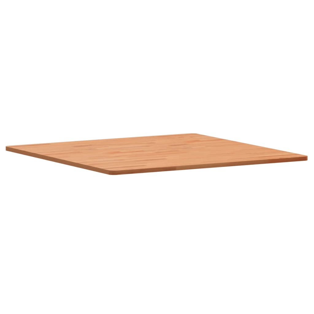vidaXL Tischplatte 80x80x1,5 cm Quadratisch Massivholz Buche