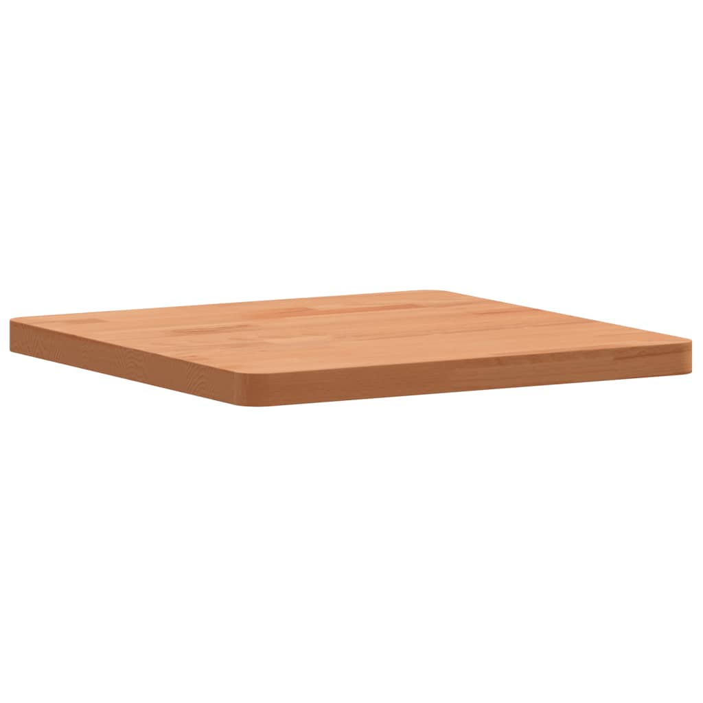 vidaXL Tischplatte 40x40x2,5 cm Quadratisch Massivholz Buche