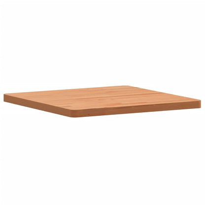 vidaXL Tischplatte 50x50x2,5 cm Quadratisch Massivholz Buche