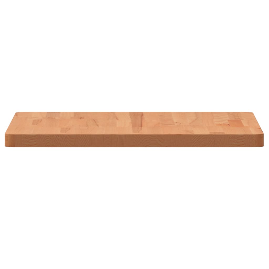 vidaXL Tischplatte 50x50x2,5 cm Quadratisch Massivholz Buche
