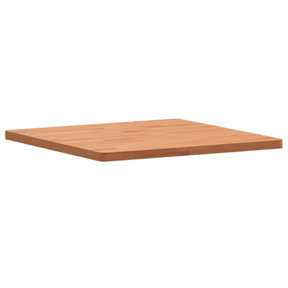 vidaXL Tischplatte 60x60x2,5 cm Quadratisch Massivholz Buche