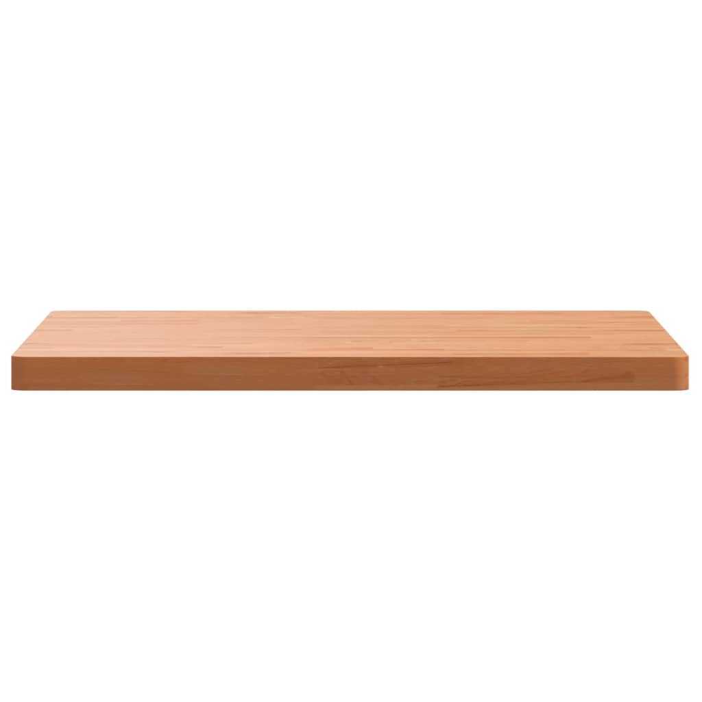 vidaXL Tischplatte 80x80x4 cm Quadratisch Massivholz Buche