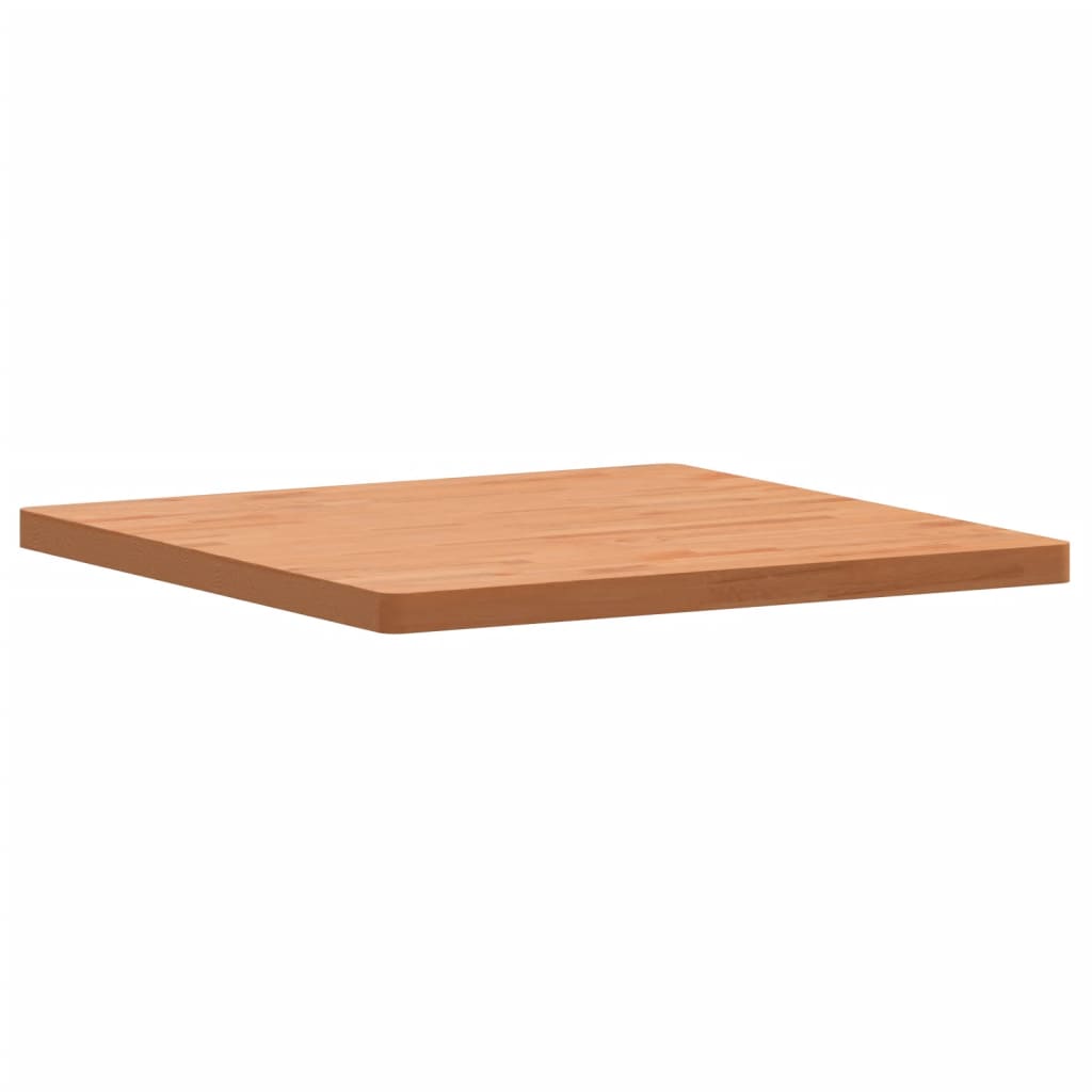 vidaXL Tischplatte 80x80x4 cm Quadratisch Massivholz Buche