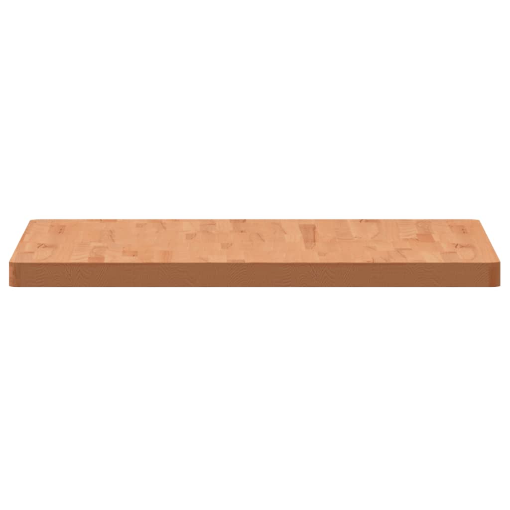vidaXL Tischplatte 80x80x4 cm Quadratisch Massivholz Buche
