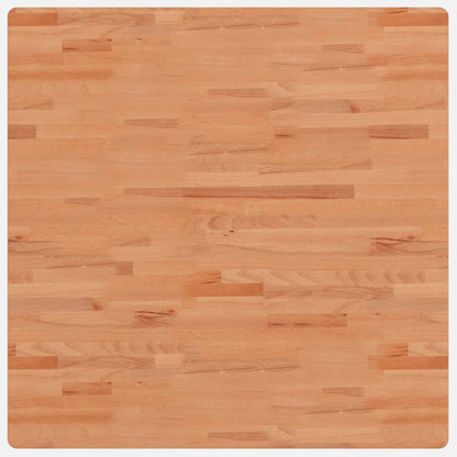 vidaXL Tischplatte 90x90x4 cm Quadratisch Massivholz Buche