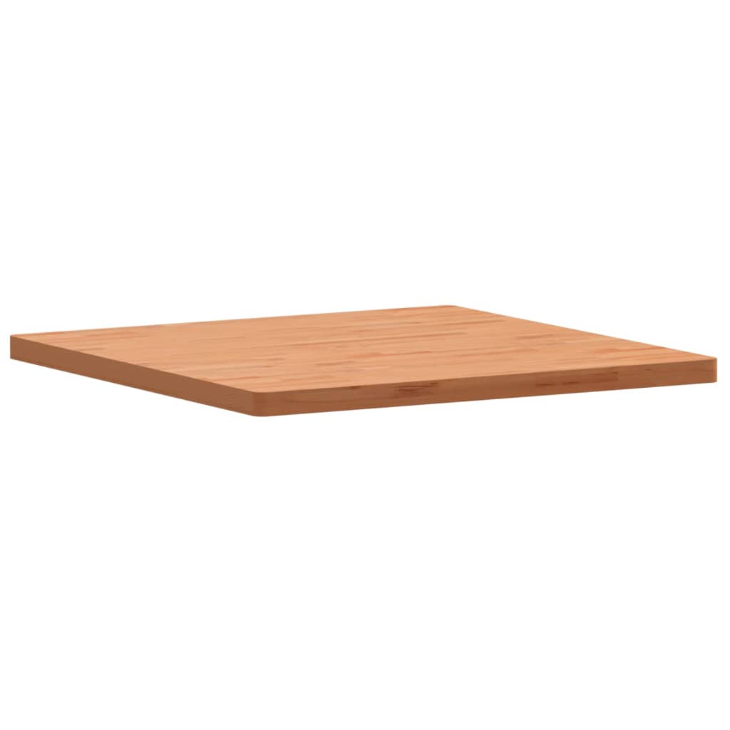 vidaXL Tischplatte 90x90x4 cm Quadratisch Massivholz Buche