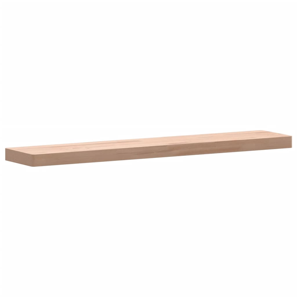 vidaXL Wandregal 100x20x4 cm Massivholz Buche