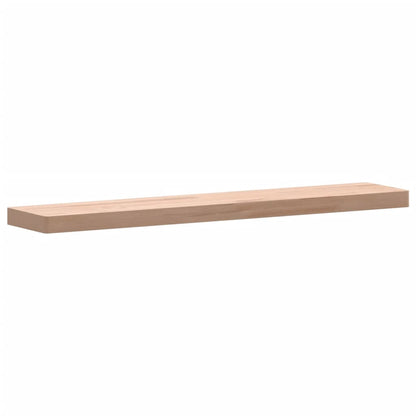 vidaXL Wandregal 100x20x4 cm Massivholz Buche