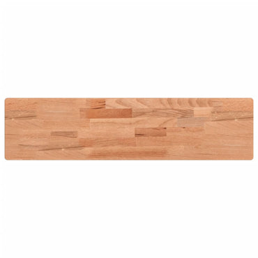 vidaXL Étagère murale 80x20x4 cm Bois de hêtre massif
