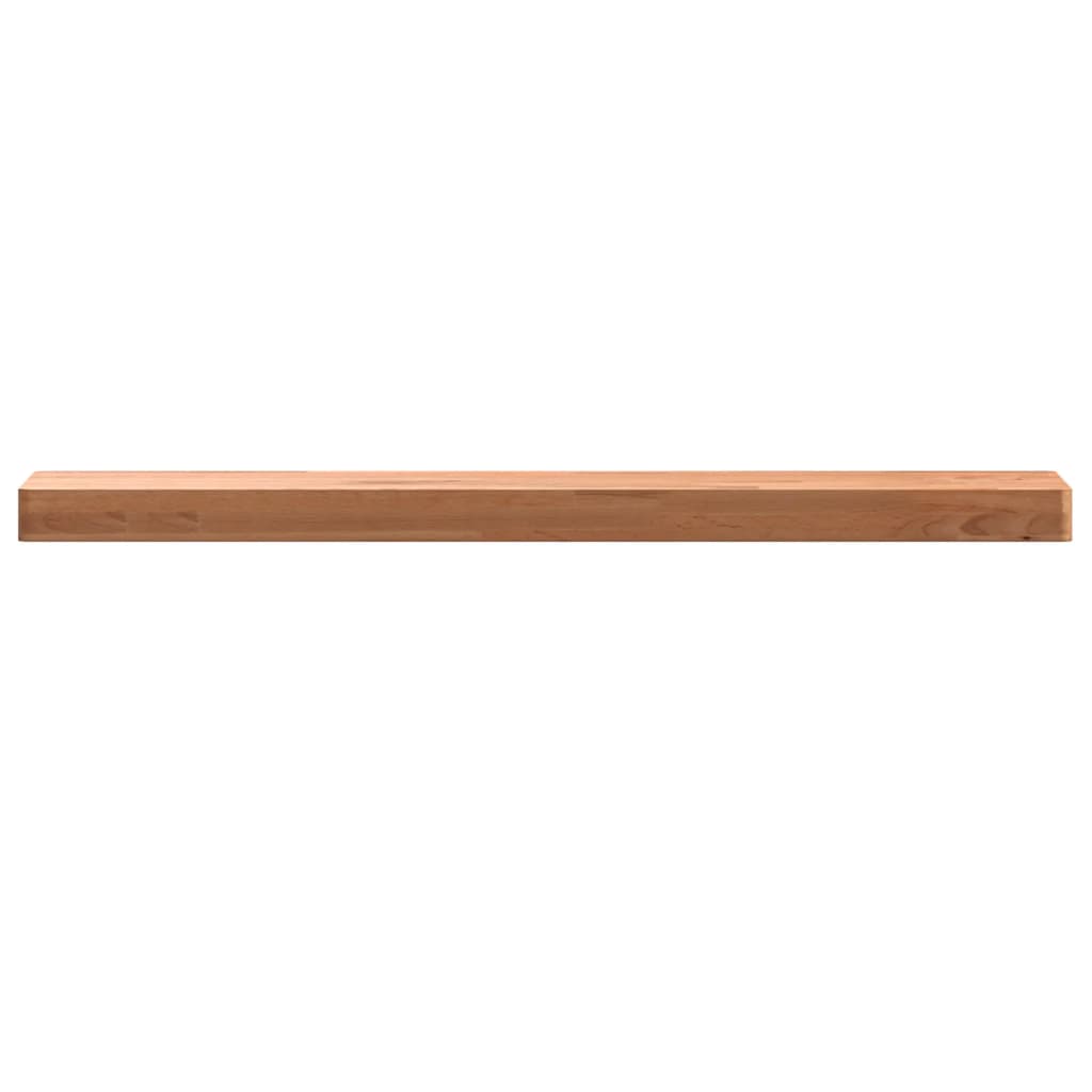 vidaXL Étagère murale 80x20x4 cm Bois de hêtre massif