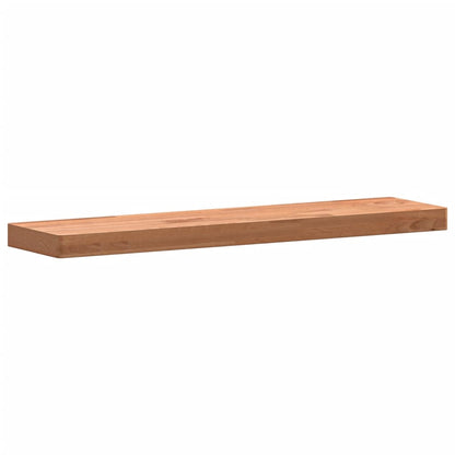 vidaXL Étagère murale 80x20x4 cm Bois de hêtre massif